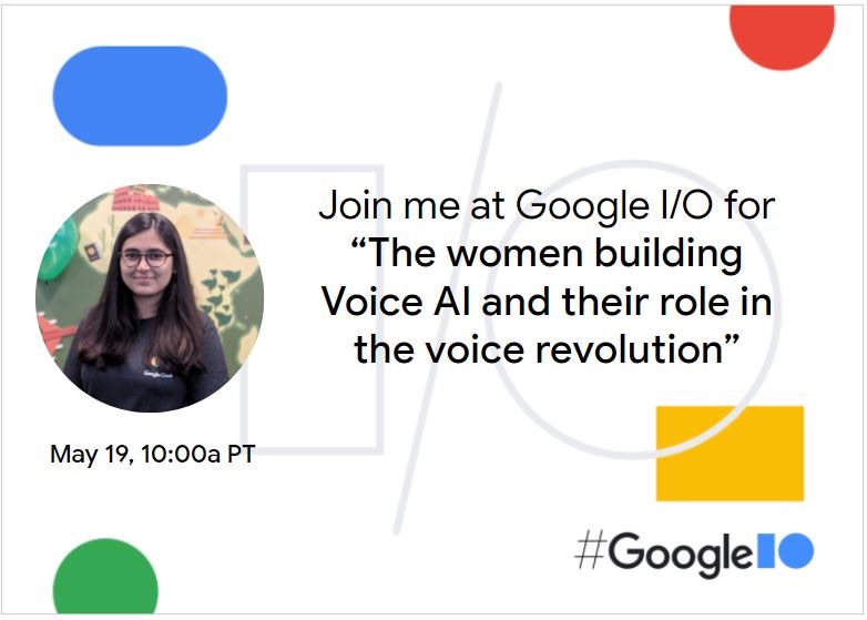 Photo of Akanksha featured at Google I/O